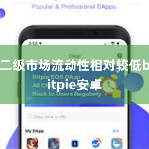 二级市场流动性相对较低bitpie安卓